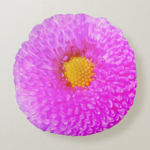 Daisy Polyester Accent cushion Rundes Kissen