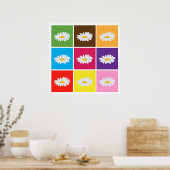 daisy Pop Art Poster AB 8.99 (Küche)