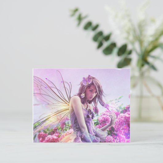 Daisy Post Card Postkarte (Stehend Vorderseite)