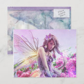 Daisy Post Card Postkarte (Vorne/Hinten)