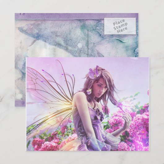 Daisy Post Card Postkarte (Vorne/Hinten)