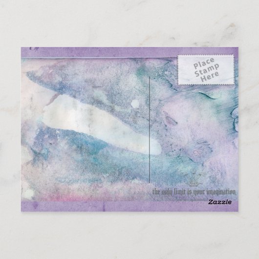 Daisy Post Card Postkarte (Rückseite)