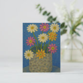 Daisy Postcard Postkarte (Stehend Vorderseite)