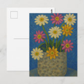 Daisy Postcard Postkarte (Vorne/Hinten)