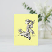 Daisy Postkarte (Stehend Vorderseite)