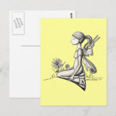 Daisy Postkarte (Vorne/Hinten)