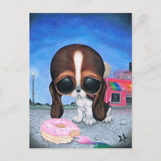 Daisy Postkarte (Vorderseite)