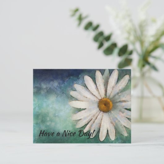 Daisy Postkarte (Stehend Vorderseite)