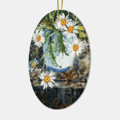 "Daisy Pot" Blumendekoration Keramikornament (Links)
