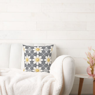 Daisy Print Kissen