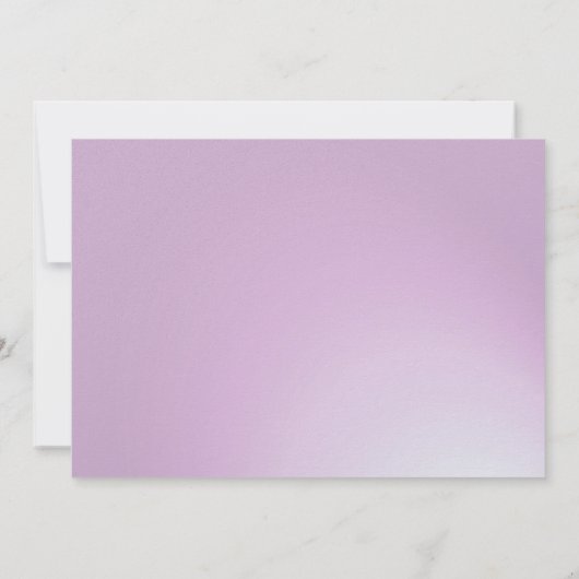 Daisy Probe Dinner Einladung (Rückseite)