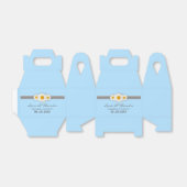 Daisy Ribbon - Danke Gastgeschenk Hochzeit Box - B Geschenkschachtel (Ungefaltet)