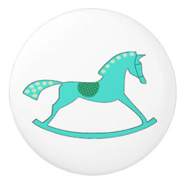 Daisy Rocking Horse Keramikknauf