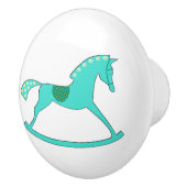 Daisy Rocking Horse Keramikknauf (Rechts)