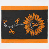 Daisy... RSD/CRPS Fleecedecke (Vorderseite (Horizontal))