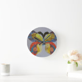 Daisy Runde Wanduhr (Zuhause)