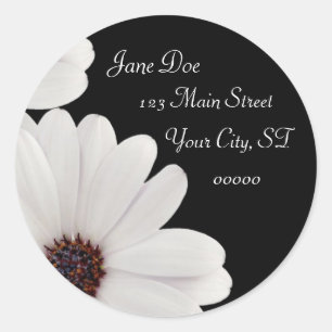 Daisy Runder Aufkleber