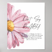 Daisy - Sag kein Baby Poster (Vorne)