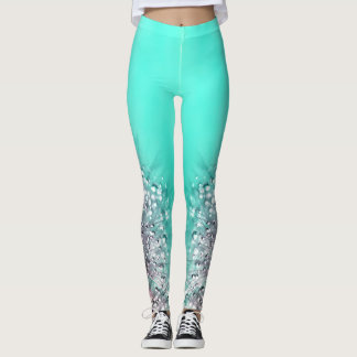 Daisy-Schneeschuh Leggings