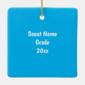 Daisy Scout Weihnachtsschmuck (Rückseite)