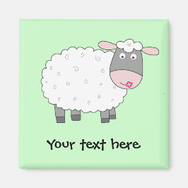 Daisy Sheep Magnet