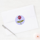 Daisy Shining Kunststoffaufkleber Runder Aufkleber (Umschlag)