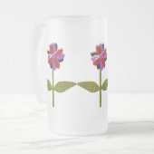 Daisy Shining Mattierte Tasse aus Kunststoff (Vorderseite Links)