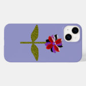 Daisy Shining Plastic Case-Mate iPhone Hülle (Rückseite (Horizontal))
