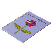 Daisy Shining Plastic Customizable Notebook Notizblock (Linke Seite)