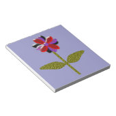 Daisy Shining Plastic Notepad Notizblock (angewinkelt)