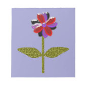 Daisy Shining Plastic Notepad Notizblock (Vorderseite)