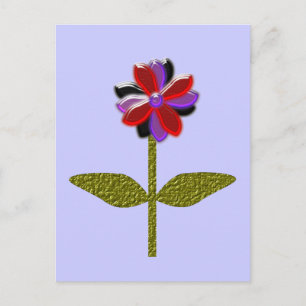 Daisy Shining Plastic Postcard Postkarte