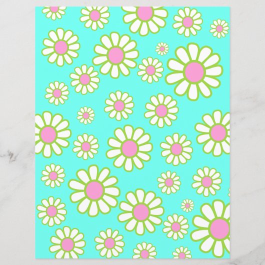 Daisy Simple Aqua (Rückseite)