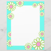 Daisy Simple Aqua (Vorderseite)