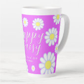 Daisy Simple Foto Violet Milchtasse (Rechte Ecke)
