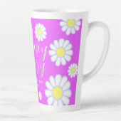 Daisy Simple Foto Violet Milchtasse (Rechts)