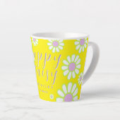 Daisy Simple Foto Yellow Milchtasse (Rechte Ecke)