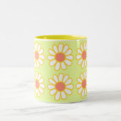 Daisy Simple Green Zweifarbige Tasse (Mittel)