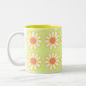 Daisy Simple Green Zweifarbige Tasse (Links)