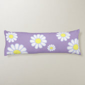 Daisy Simple Lilac Seitenschläferkissen (Rückseite)