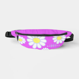 Daisy Simple Monogram Violet Bauchtasche