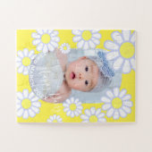 Daisy Simple Yellow Foto Baby Puzzle (Horizontal)