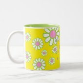 Daisy Simple Yellow Zweifarbige Tasse (Links)