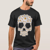 Daisy Skull Floral T-Shirt (Vorderseite)