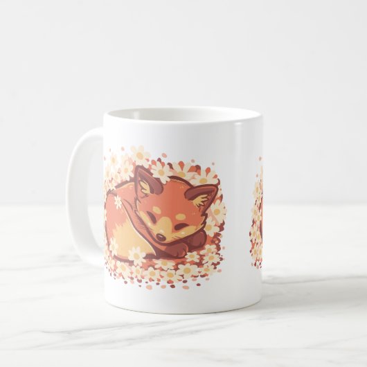 Daisy Spring Fox Kaffeetasse (Vorderseite Links)