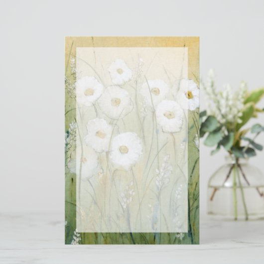 Daisy Spring I Briefpapier (Stehend Vorderseite)