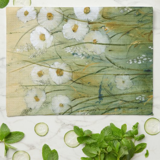 Daisy Spring I Handtuch (Gefaltet)