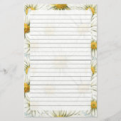 Daisy Stationery Briefpapier (Vorderseite)