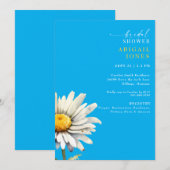 Daisy Stem Spring Bridal Dusche Einladung (Vorne/Hinten)