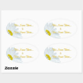 Daisy Stickers Personalisiert White Daisy Stickers (Blatt)